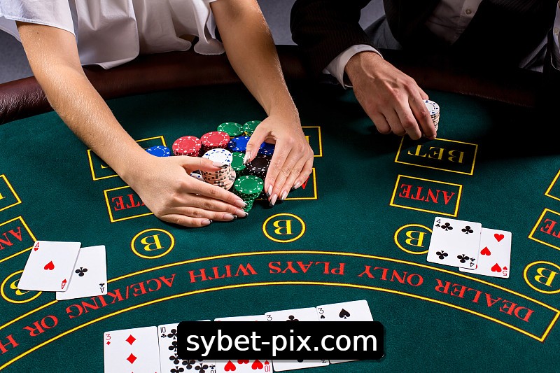 Mesa de Blackjack sybet